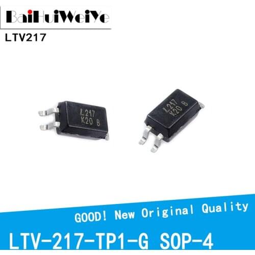 20Pcs/Lot LTV-217-TP1-G L217 LTV217 SOP4 SOP-4 SMD LTV-217 LTV-217-TP1 New Original Good Quality Chipset