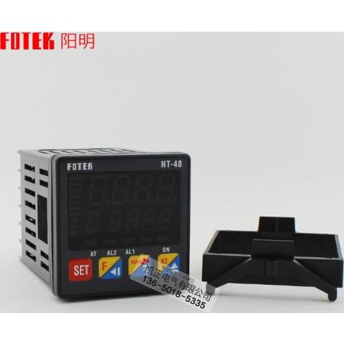 Original authentic Taiwanese FOTEK thermostat NT48-R-E NT48-V-E New inspection NT-48R Relay NT-48V SSR NT48-L4-20ma
