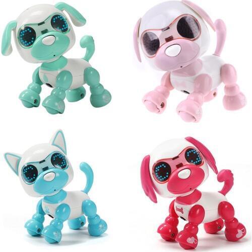 Robot Dog Robotic Puppy Interactive Toy Birthday Gifts Christmas Present Toy for Children R7RB