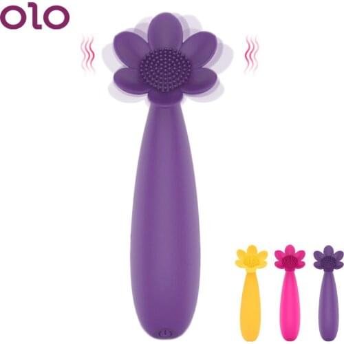 Clitoris Stimulator Erotic Female Masturbator Sex Toys for Women Sunflower Nipple Vagina Massager 19 Modes Vibrator