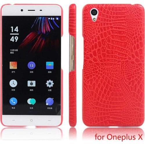 SUBIN 2017 New Luxury Crocodile Skin PU Leather Case For Oneplus X (5.0" ) Back Cover Phone Protective Cases