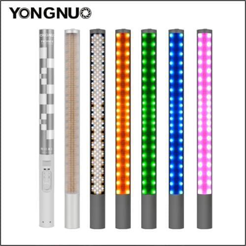 YONGNUO YN360 II ICE/Pixel Stick Combo,Handheld Bicolor LED Video Light Wand 3200k 5500k RGB Colorful Photo LED Stick