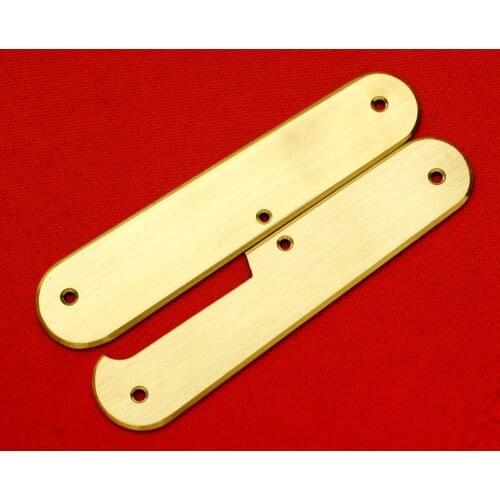 Rivets Install Brass Handle Scales for SAK 91mm Victorinox Swiss Army Knife (Rivets not Included)