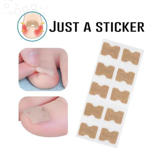 1Pcs/5Pcs/10Pcs Toenails Sticker Breathable Convenient Non Woven Fabric Paronychia Treatment Decal for Household
