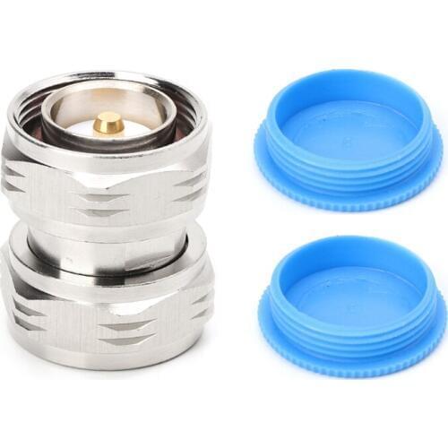 1Pc L29-JJ RF Coaxial Adapter 7/16 Din Male To 7/16 Din Male RF Connector