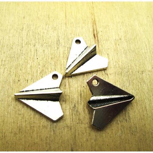 15pcs 17x19mm Airplane charms airplane charm pendant DIY necklace/ bracelets charms antique silver tone