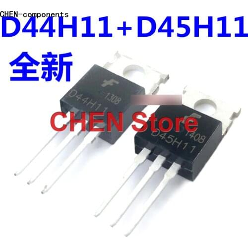5pairs Brand new transistor D45H11 D44H11 TO-220