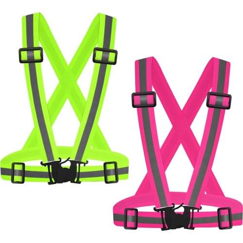 7 colors Hot sale Breathable Traffic Night Work Security Running Cycling Safety Reflective Vest High Visibility Safety Jacket