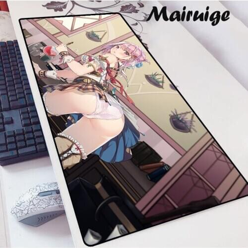80x40 Large Mouse Pad Anime Sexy Desktop Computer Accessories XXL PC Gamer Mousepad Custom Table Mat Kawaii Girl Gaming Desk Mat