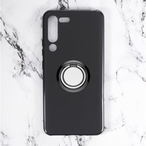 For Lenovo Z6 Pro 5G Back Ring Holder Bracket Phone Case Cover Phone TPU Soft Silicone Cases for Lenovo Z6 Pro L78051 6.39"