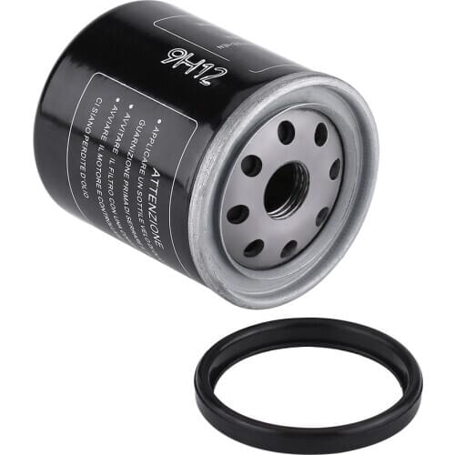 Black Motorcycle Oil Filter Iron Oil Grid Filter Cleaner For Aprilia Scooter ATV Piaggio 125 150 200 250 For Vespa X7 X8 X9 GT