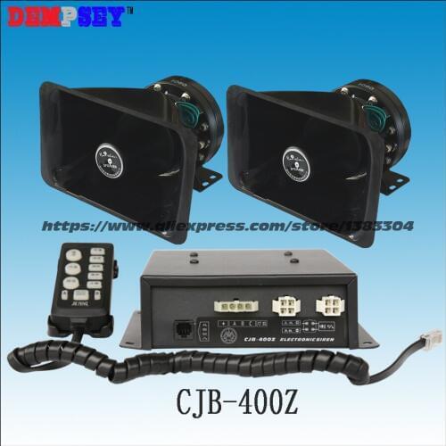 CJB-400Z DC12V Electronics controller 400w alarm siren, 400W Speaker alarm, fire/ambulances/emergency/Police alarm/ with speaker