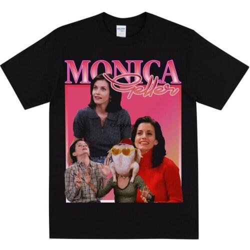 MONICA GELLER FRIENDS Homage T shirt Womens Tshirt Mens T Shirt 90s Tshirt TopTshirt Vintage Tee Funny Tshirt Retro T shirts