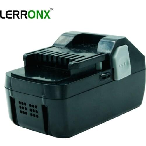 LERRONX 18V 4.0Ah Li-ion rechargeable battery for Hitachi Power Tool BSL1830 BSL1840 DS18DSAL 330067 Replacement Lithium bateria