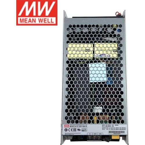 MEAN WELL UHP-1000-24 1000W 24V Switching Power Supply 110V/220V AC to 24V DC 42A 1000W Meanwell PFC Transformer UHP-1000 Series