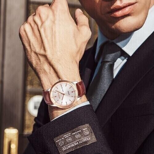 RUNOSD men watches Luxury Calendar Weekmiyota watch movement Movement Sapphire Crystal clock dial Leather Strap 5180L