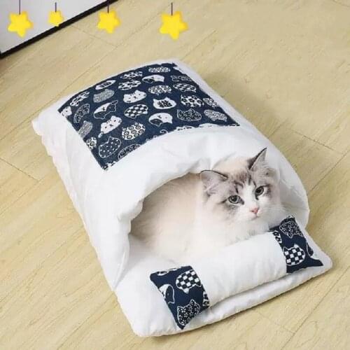 The Soft Breathable Comfortable Sleep Zero Pressure Warm Cats Nest Can Be Used In All Seasons домик для кошки Pet Supplies