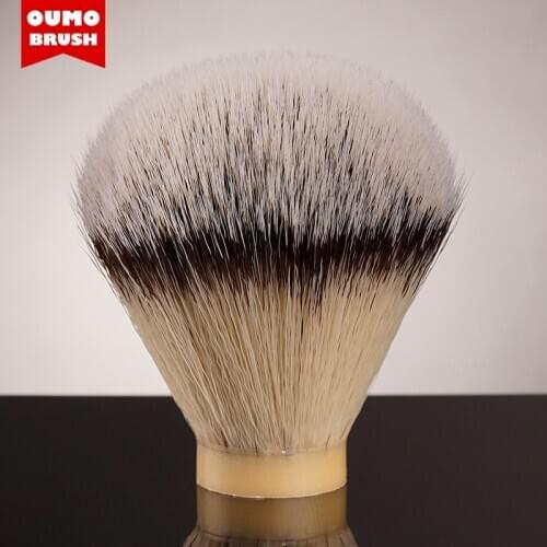 OUMO BRUSH-New three color synthetic hair knots shaving brush knots