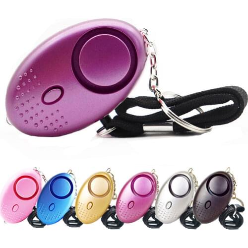 Self Defense Alarm 130dB Anti-wolf Girl Child Women Security Protect Alert Personal Safety Scream Loud Emergency Alarm Keychain