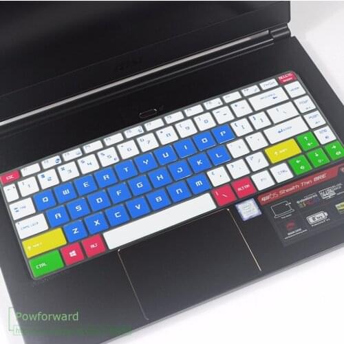 For MSI modern 14 A10M A10RB A10RAS 14 inch Laptop Silicone keyboard cover skin