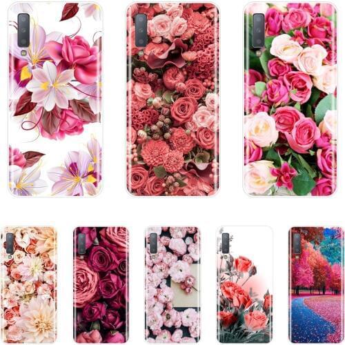 Silicone Case For Samsung Galaxy A6 A8 Plus 2018 Soft TPU Back Cover For Samsung Galaxy A6 A7 A8 2018 A3 A5 2016 2017 Phone Case