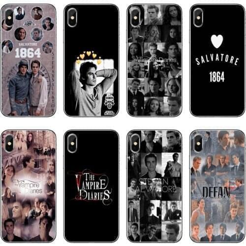 Silicone Phone Case The Vampire Diaries For Huawei P40 P30 P20 Pro P10 P9 Lite Y5 Y6 Y7 Y9 P Smart Plus 2018 2019