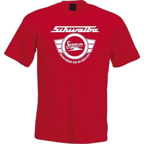 Simson T Shirt Suhl Ddr Ifa Mz Etz Sr1 Schwalbe Waffenschmiede Star Spatz Kult Hot Sale Fashion High Quality Design Shirts