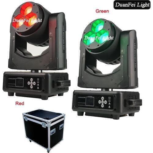 Flycase packing) 6 pcz New product 3*40w led moving head zoom wash beam RGBW 4-in-1 3x40w led moving head