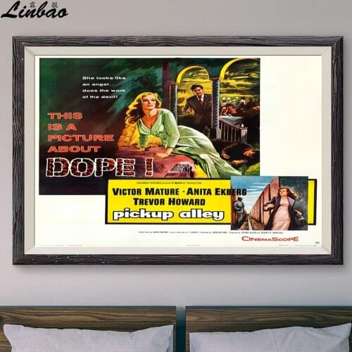 V206 1957 Dope! Vintage Classic Movie Print Silk Poster Home Deco Wall Art Gift