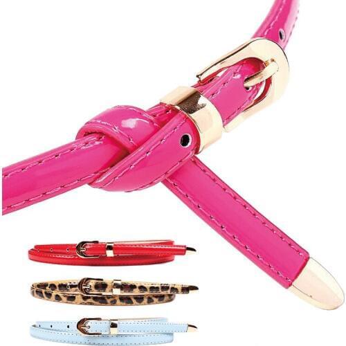 Women Belts Women Pin Buckle PU Leather Decoration Belts Ladies Casual Thin Waistband Women Belt ceinture cinto masculino