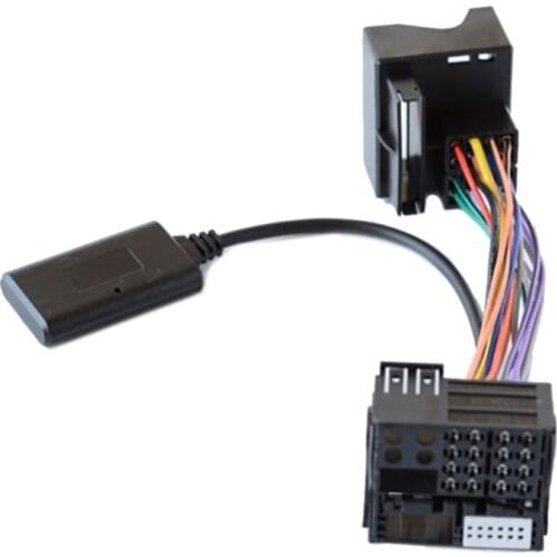 12 Pin Bluetooth 5.0 Audio AUX Cable Big Plug Adapter For RCD510 RCD210 Car Electronics Accessories