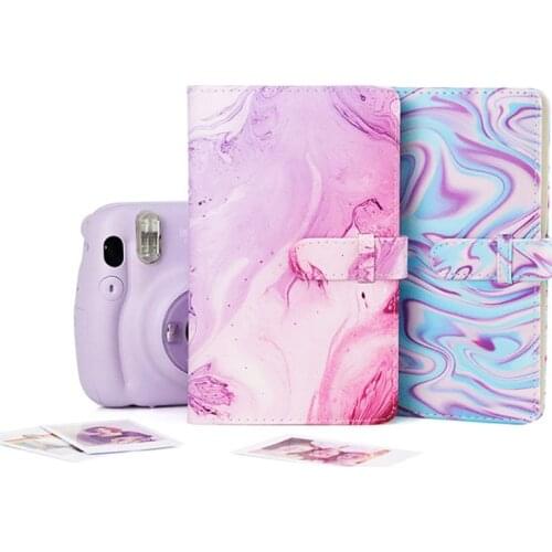 96 Pockets Instax Photo Album Card Holder For Polaroid Fujifilm Instax Mini Film 11 9 8 7s 90 LiPlay Link Paper Book