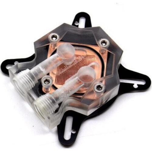 Free Ship Transparent graphics card water head Full series of general graphics water-cooled GPU cold Copper base waterblock