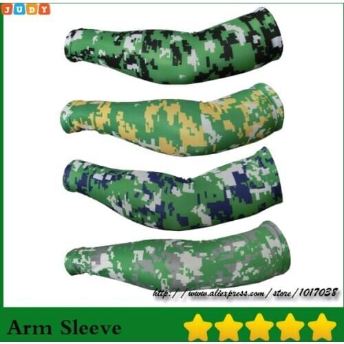 Arm Sleeve Fishing Cover camo arm sleeve Badger Compression Arm Sleeve Sun Protection For Cycling Sport