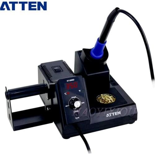 Digital Thermostatic 80W ATTEN ST-2090D Lead-free Original Digital Soldering Station 220V EU Plug