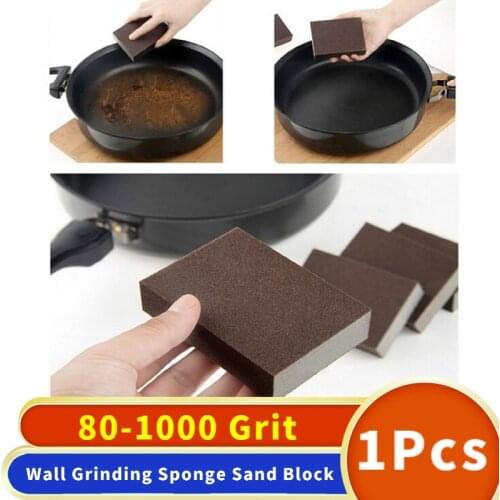 1PCS Abrasive Grinding Sanding Polishing Sponge Sanding Block Sanding Sponge Grinding Block Foam Sponge, Washable and Reusable