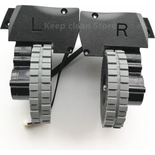 Vacuum Cleaner Wheel Assembly for Ilife A9S A7 ILIFE A9 X787 X785 X800 X900 Robot Vacuum Cleaner Parts Wheel Motors Replacement