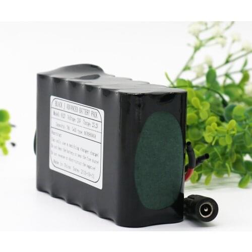 KLUOSI 24 V Battrey 6S2P 25.2 V 7Ah NCR18650GA Li-Ion Battery Pack with 20A Balanced BMS for Electric Motor Bike Scooter Etc