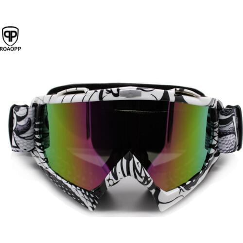 ROAOPP Man Women Gafas Motorcycle Goggles Glasses MX Off Road Dirt Bike Motorcycle Helmets Goggles Ski Sport Glasses Masque Moto