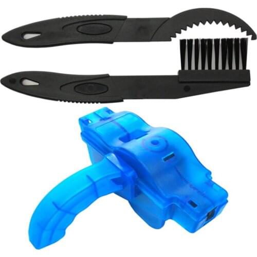 Mountain Cycling Cleaning Kit Portable Bicycle Chain Cleaner Bike Brushes Scrubber Wash Tool Outdoor Accessory