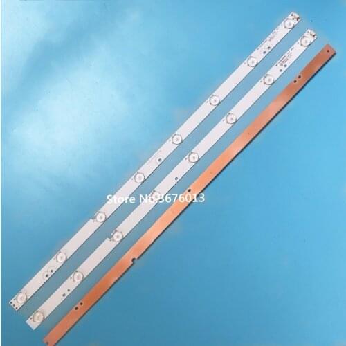 Original and new LED Backlight Lamp strip for Hair 32inch MBL-32035D308BE1 screen HV320WX2 8lamp 3V 626mm