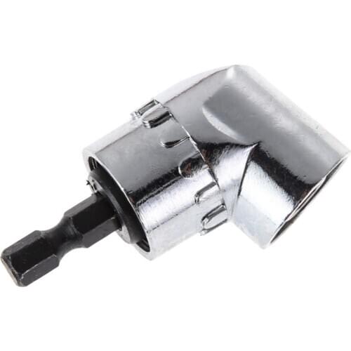 105 Degree Angle Screw Driver Socket Holder Adapter Adjustable Bits Nozzles for Screwdriver Bit Right Angle Head Screwdrivers