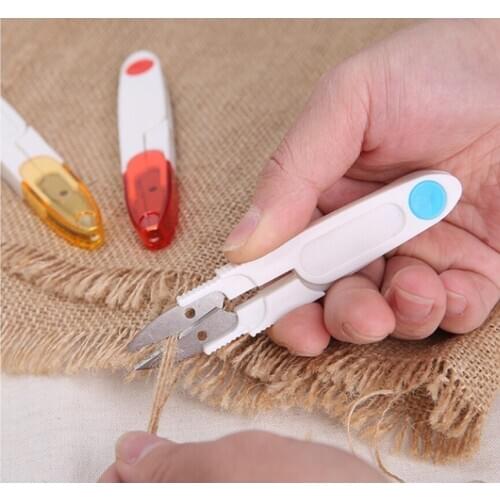 Portable Cross Stitch Tailor Scissor DIY Tool Sewing Supplies fish line cutter Thrum Yarn Thread Clipper Nipper Trimmer