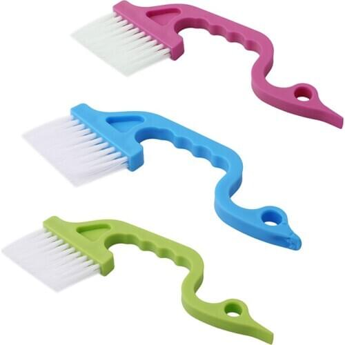 Slit Trench Doors Groove Cleaning Brush Hand-held Kitchen Air Conditioning Outlet Air Louvers Brush Tube Cleaning Brush