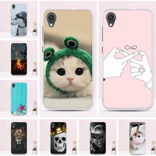 For Asus ZenFone Live L1 ZA550KL Silicon Case Cover Soft TPU Painted Protective Back Cover For Asus ZenFone Live L1 ZA550KL Case