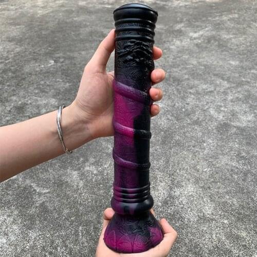 Dragon Stick Sex Anal Plug Dildo Massage Rod Adult Sex Toy Soft Silicone G Spot Wand for Man Woman Prostate Massage Buttplug 18