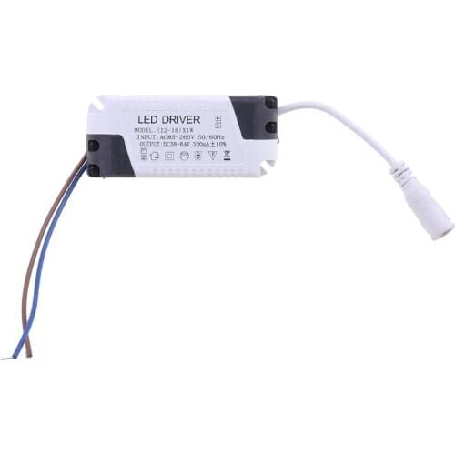 LED Driver AC85-265V 1-3/4-7/8-12/12-18/18-25W Lighting Transformer Panel Light