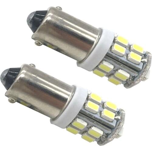 YSY 20Pcs BA9S 1206 20 SMD LED Car Interior Side Wedge Bulbs Reading Light Clearance Lamps 12V