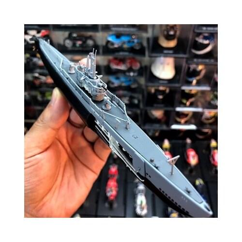 1/350 scale USS water jet fish alloy submarine model simulation military decoration static finished ship