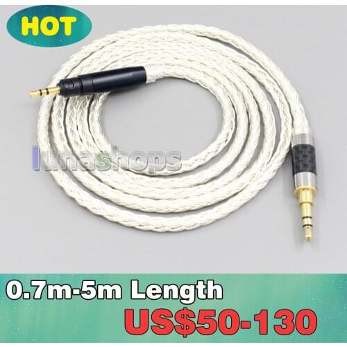 16 Core OCC Silver Plated Headphone Earphone Cable For Ultrasone Performance 820 880 Signature DXP PRO STUDIO LN007211